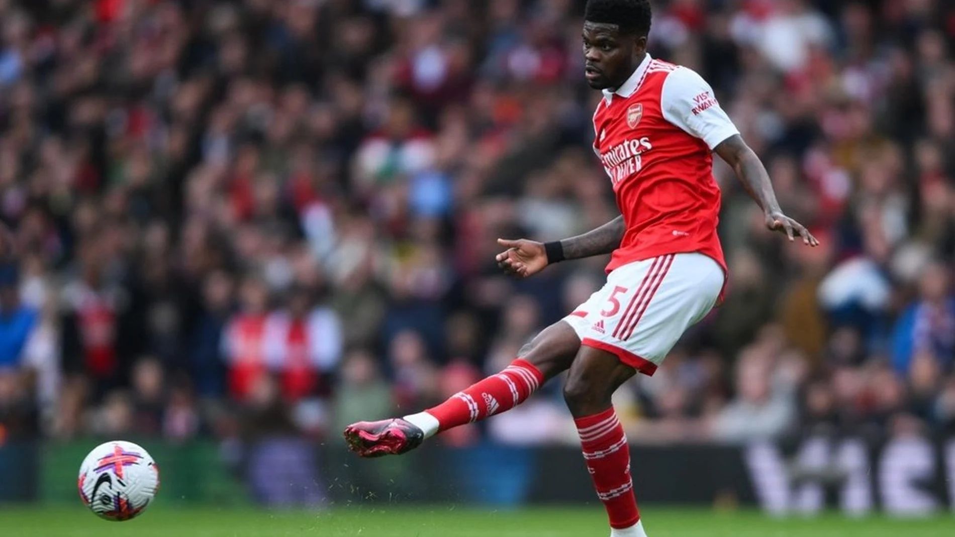 Partey has been charged with five counts of rape.