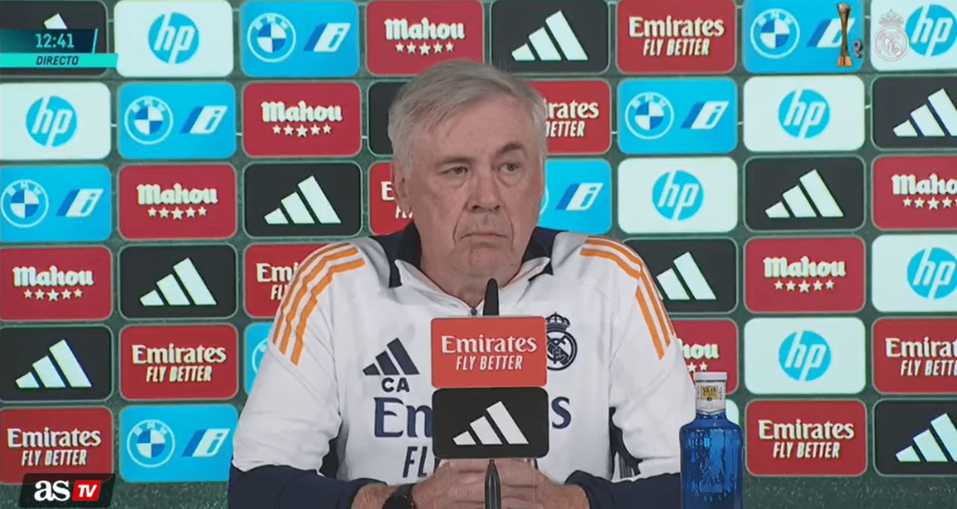 Ancelotti in presser