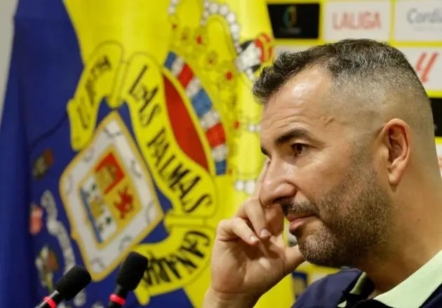 Diego Martinez at Las Palmas