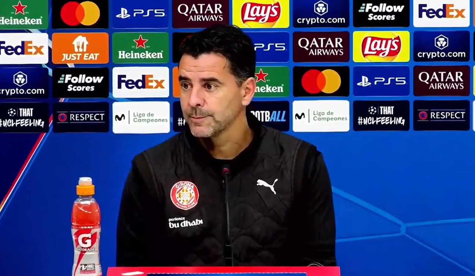 Michel Sanchez presser