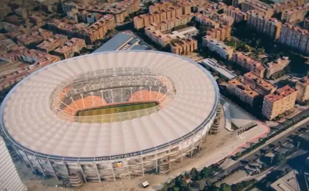 The plans for Nou Mestalla