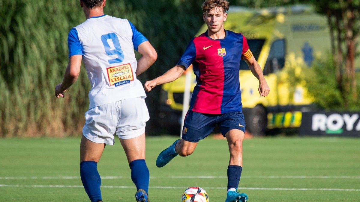 Pau Prim for Barca Atletic