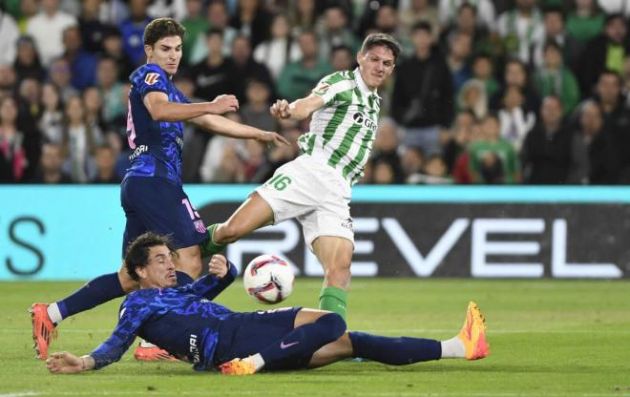 Altimira against Atletico Madrid