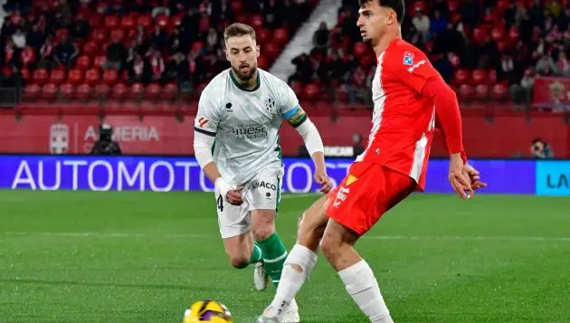 Pubill in action for Almeria