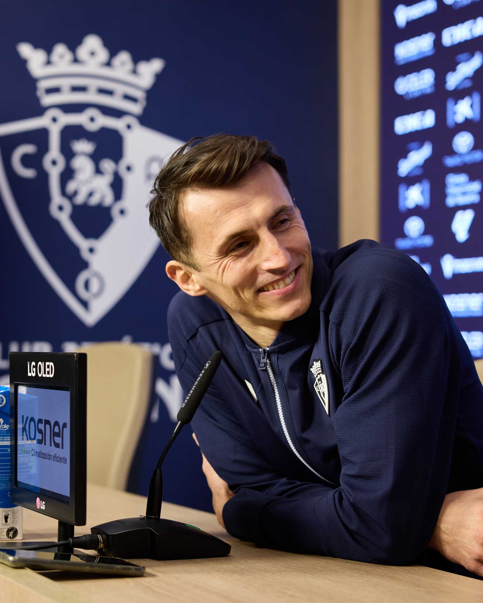Ante Budimir in press room
