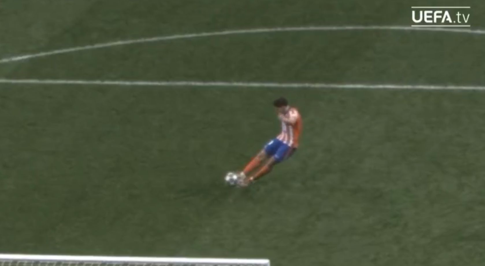 The incident that defined the Champions League tie.
