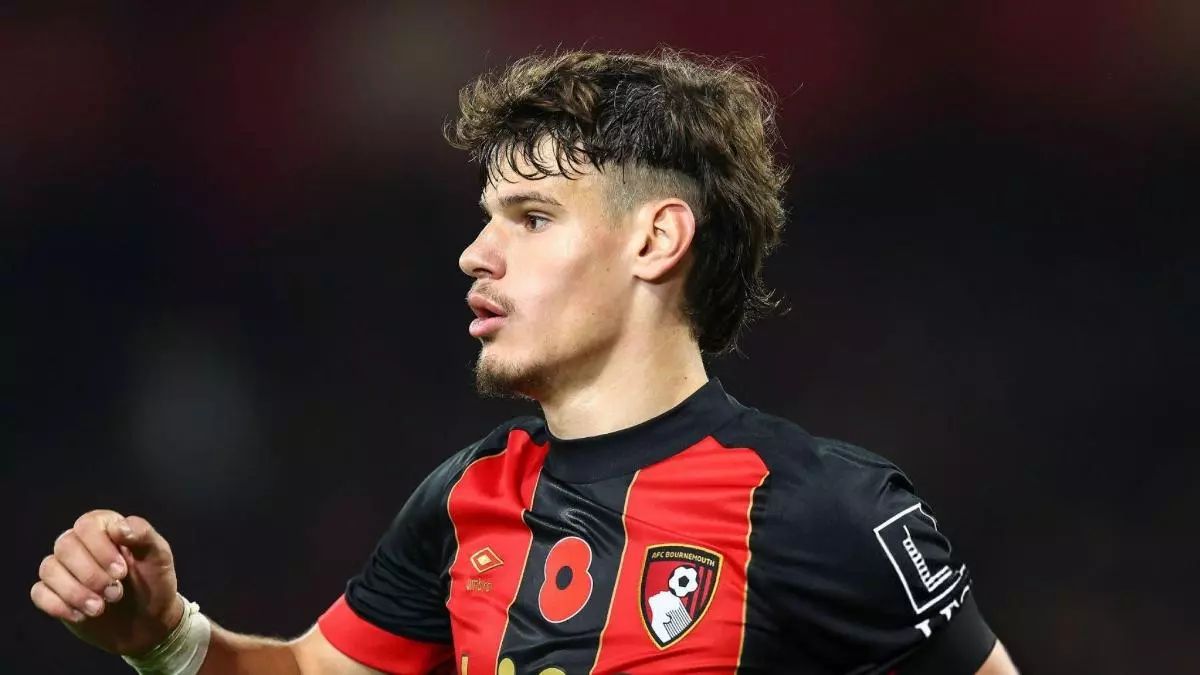 Kerkez in action for Bournemouth