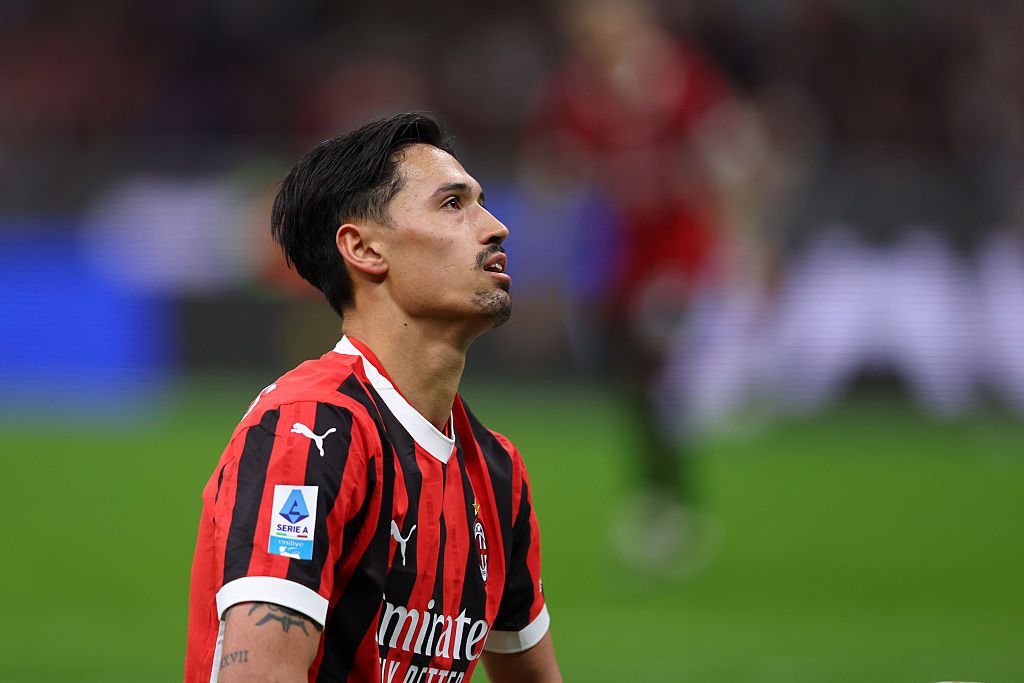 Reijnders in action for AC Milan