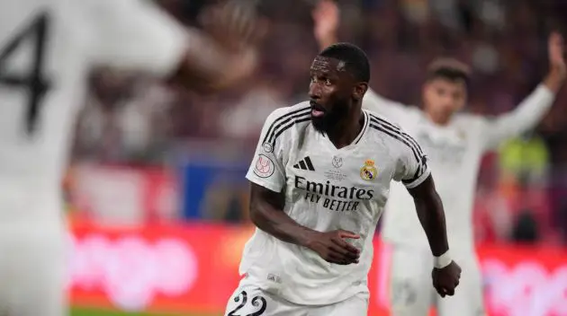 Antonio Rudiger could remain at Real Madrid