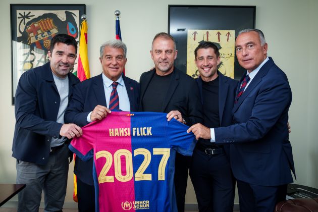Laporta's candidacy could be tied to Flick's success.