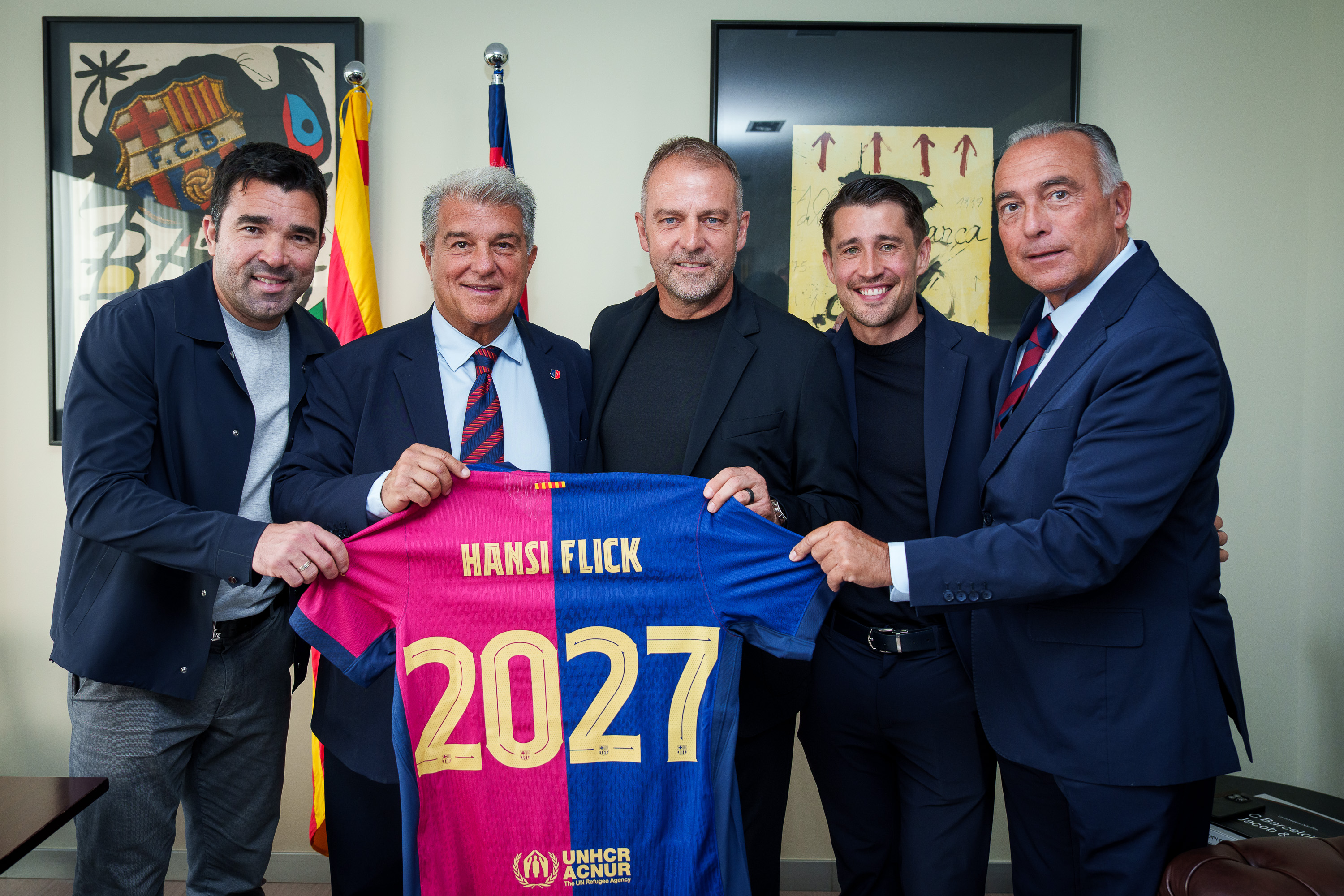Laporta's candidacy could be tied to Flick's success.