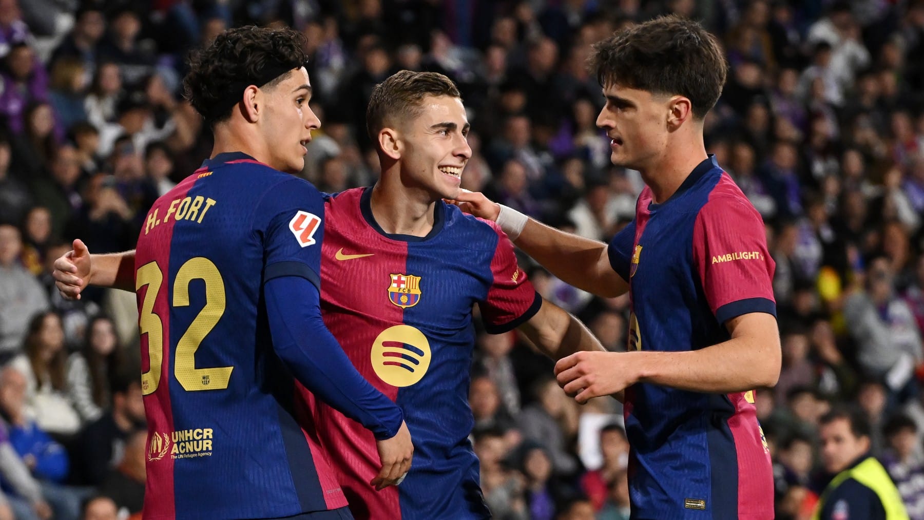 Hector Fort is set to remain at Barcelona.