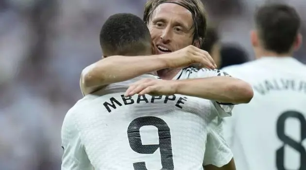 Mbappe could take Modric's number