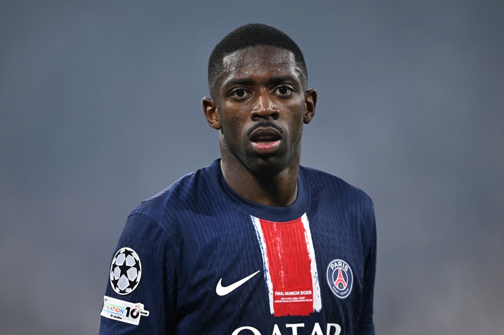 Dembele will miss PSG's trip to Barcelona.