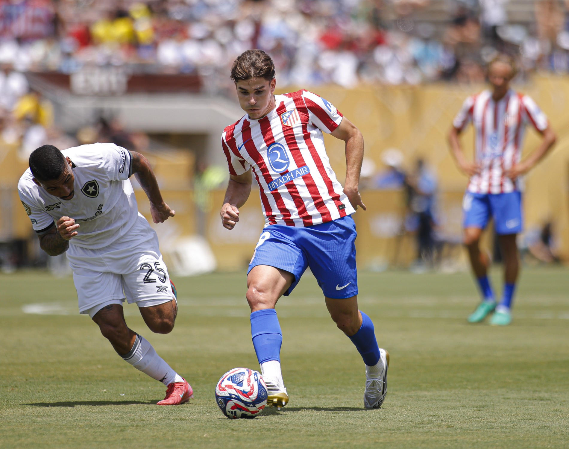 Julian Alvarez will not feature.