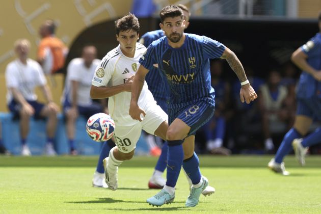 Gonzalo Garcia in actiona against Al-Hilal.