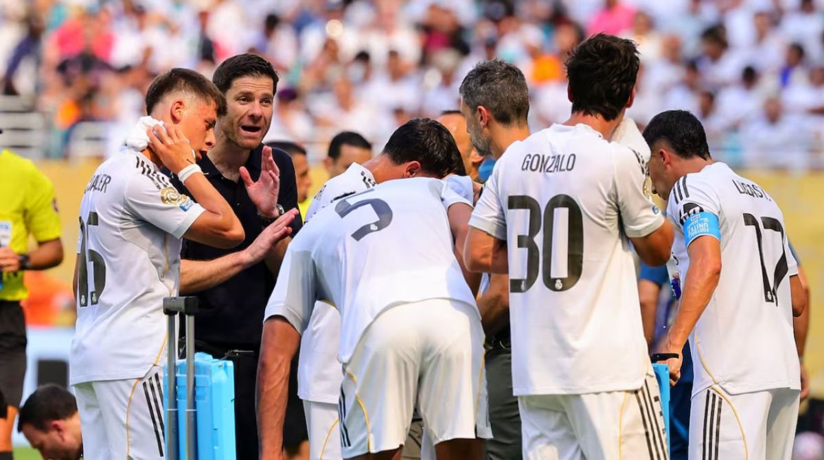 Xabi Alonso tests two new options in Real Madrid preseason