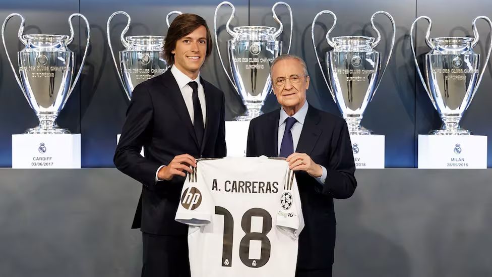 Carreras was delighted to return to the club five years later.