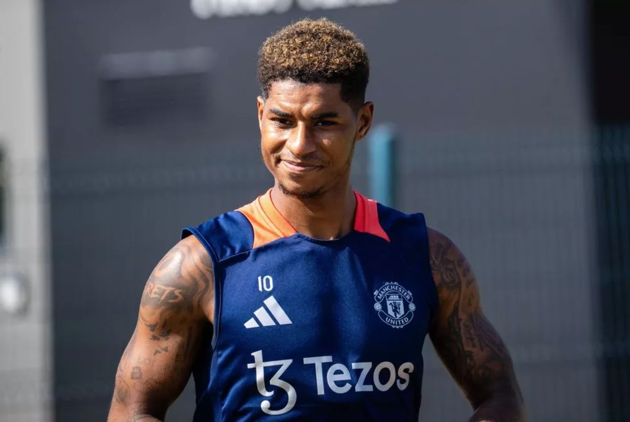 Rashford has been told his defensive effort must improve.