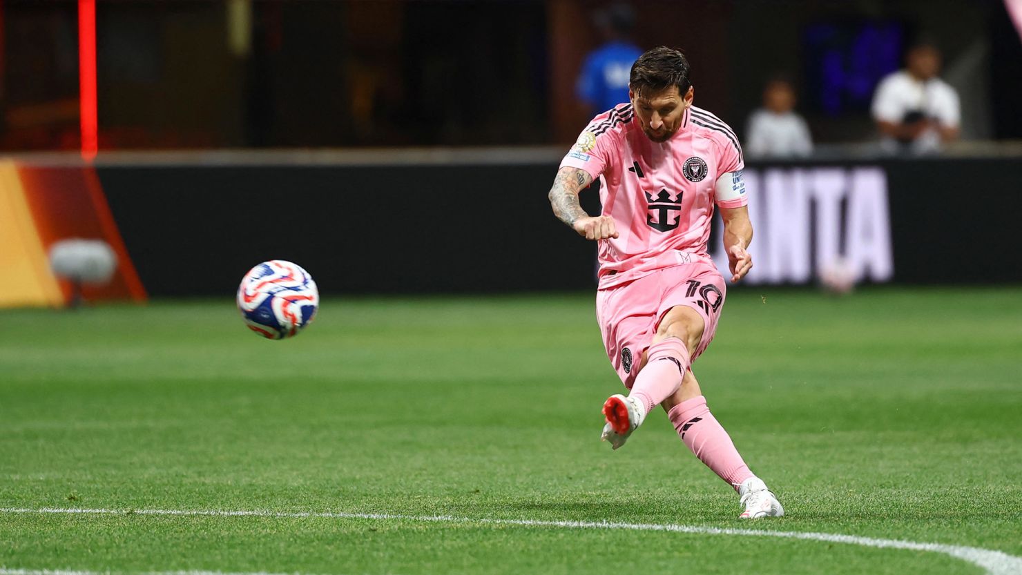 Messi in action for Inter Miami.