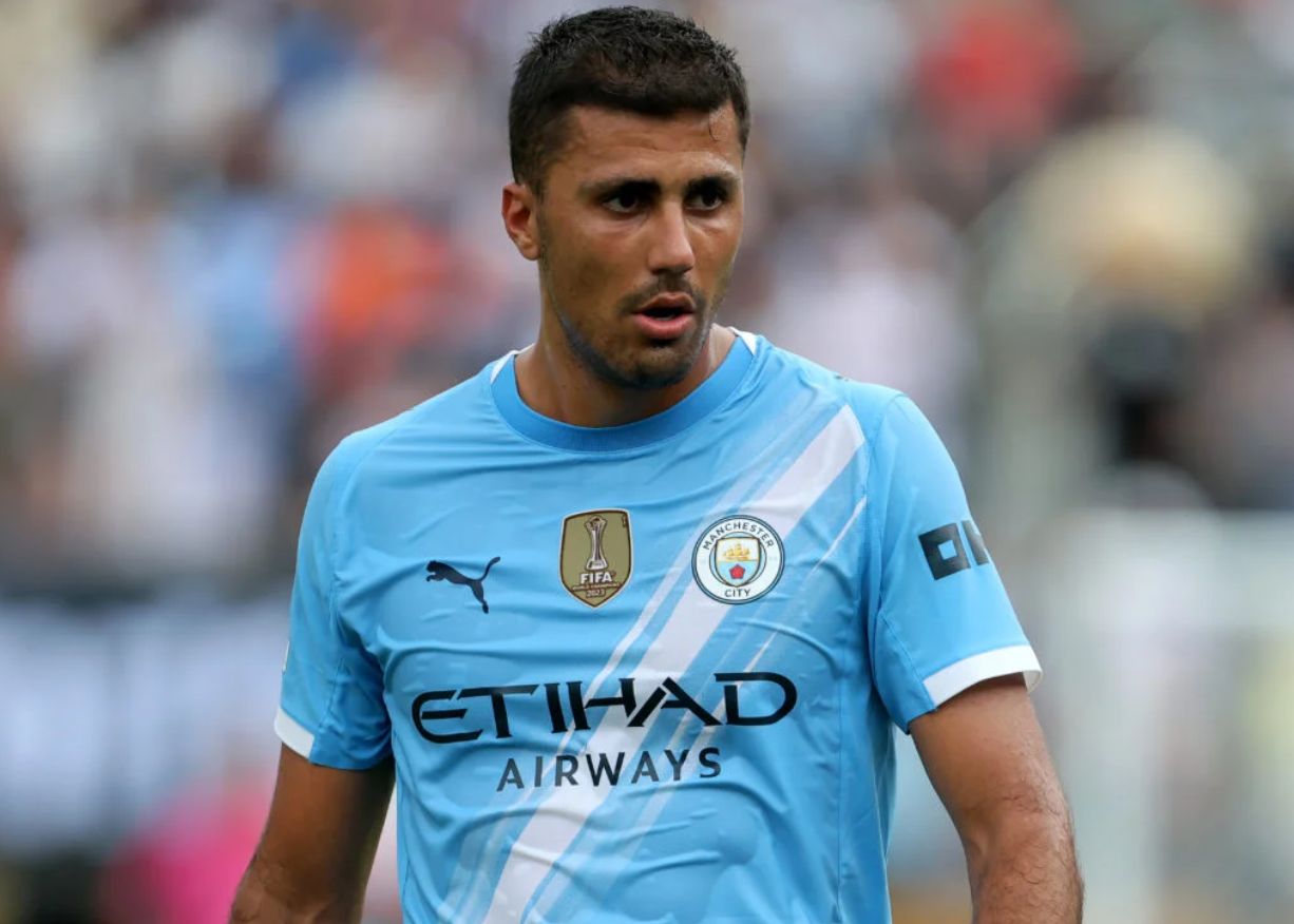 Rodri is still dealing with his knee issues.