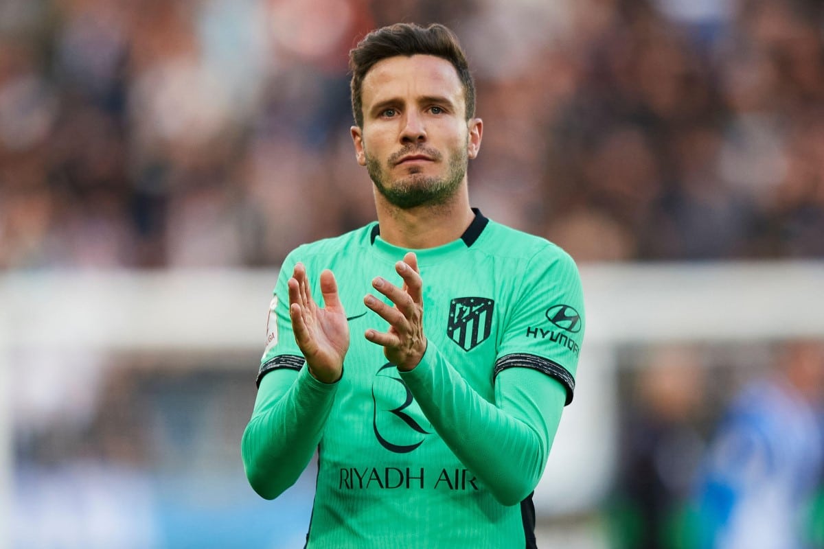 Saul departed Atletico for the final time this summer.