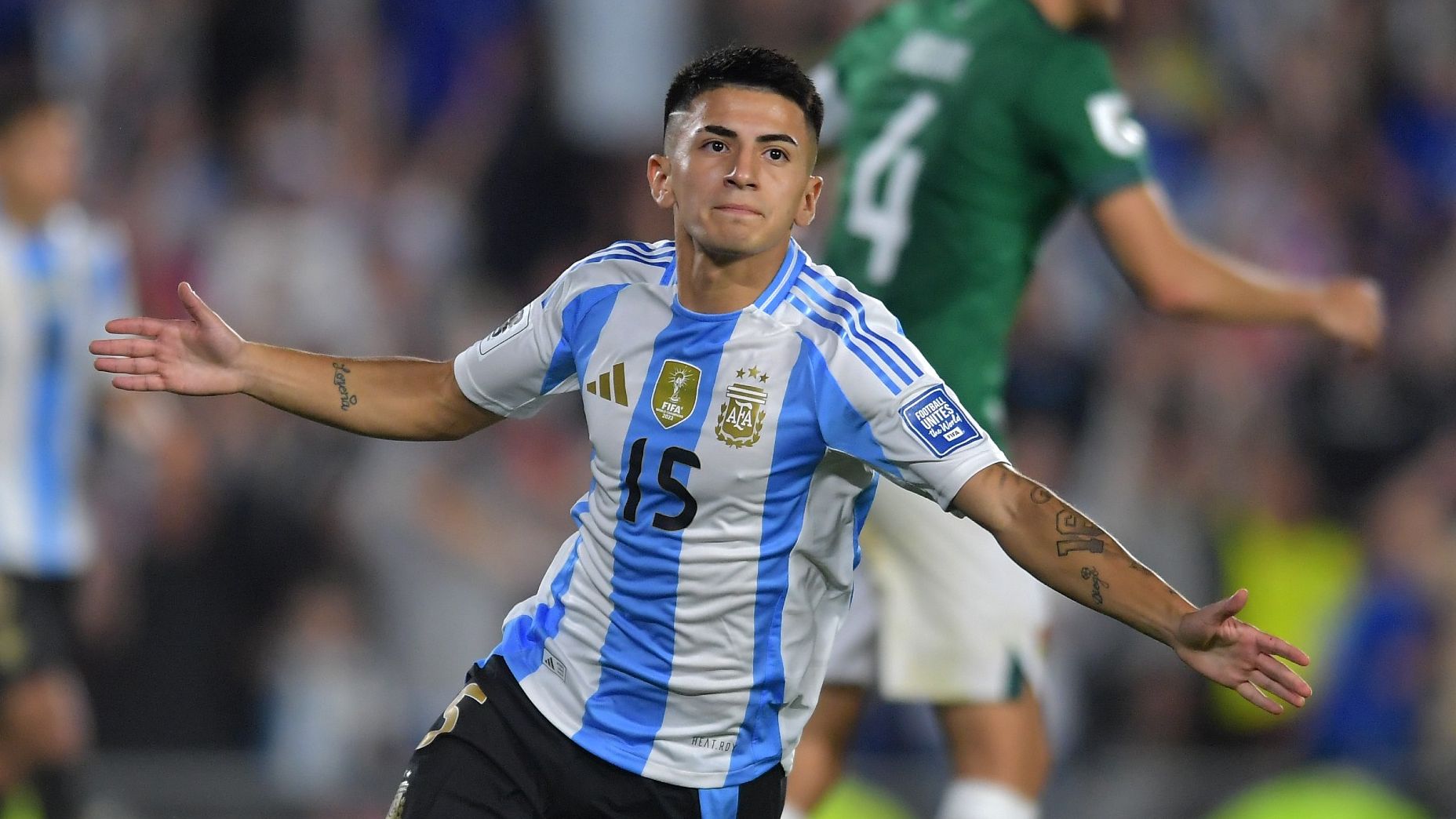 Almada is keen to retain his place in the Argentina squad.