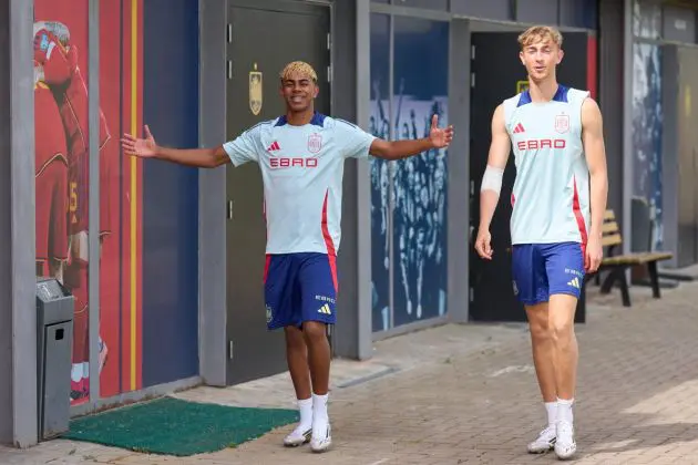 Lamine Yamal on Spain duty