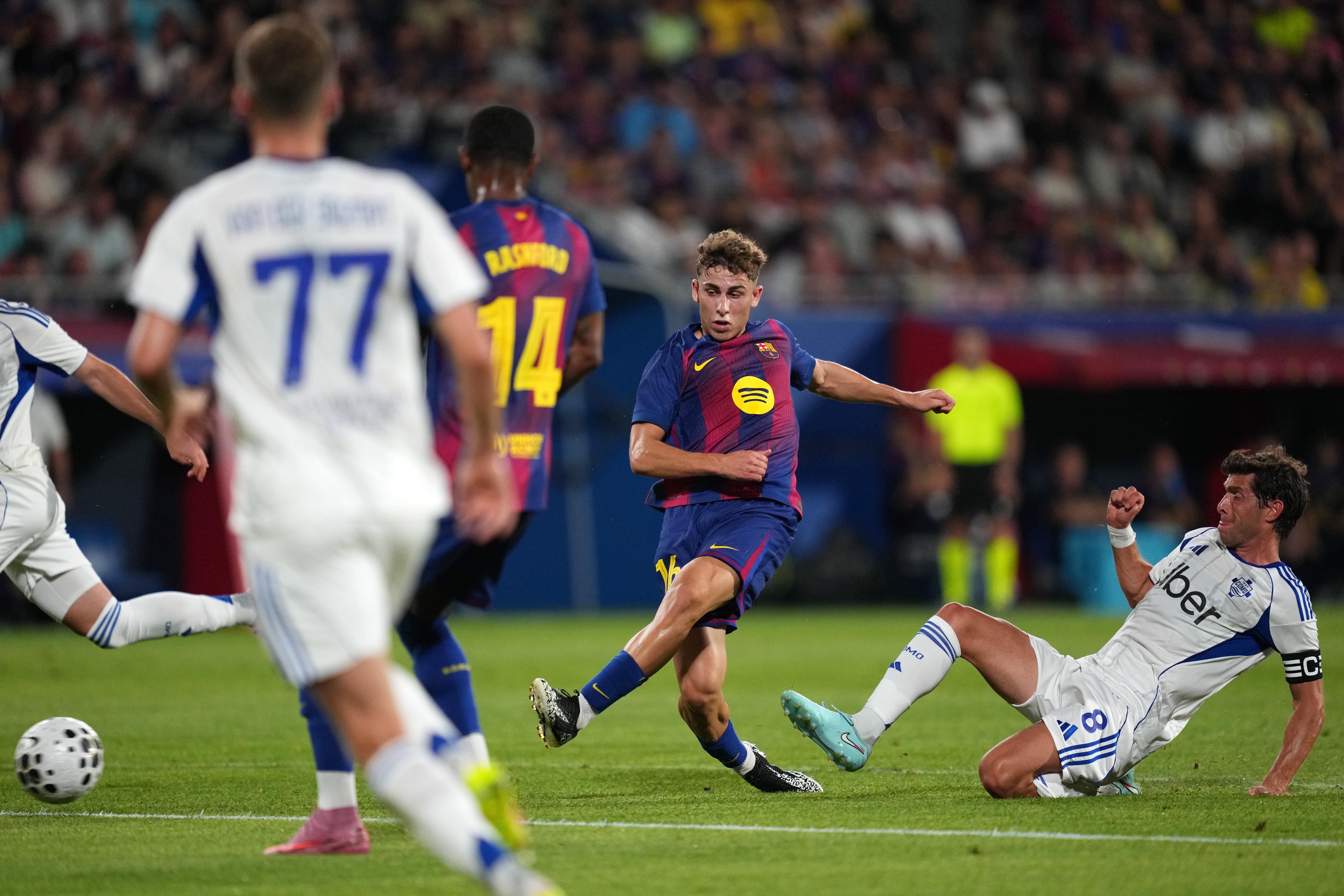 Fermin Lopez stays at Barcelona