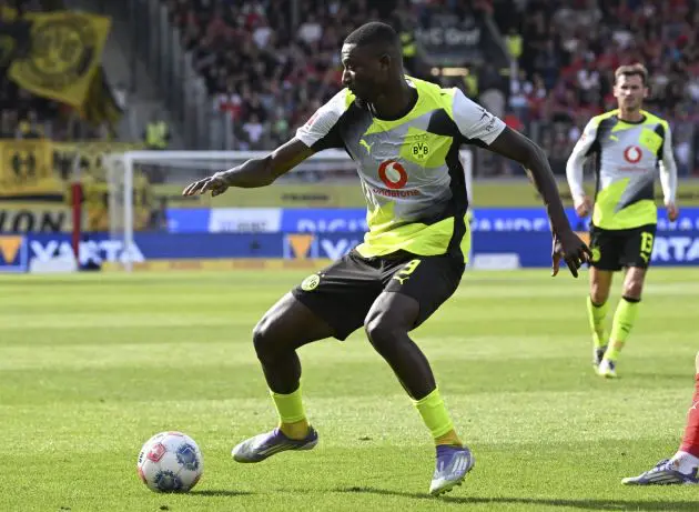 Guirassy in acton for BVB.