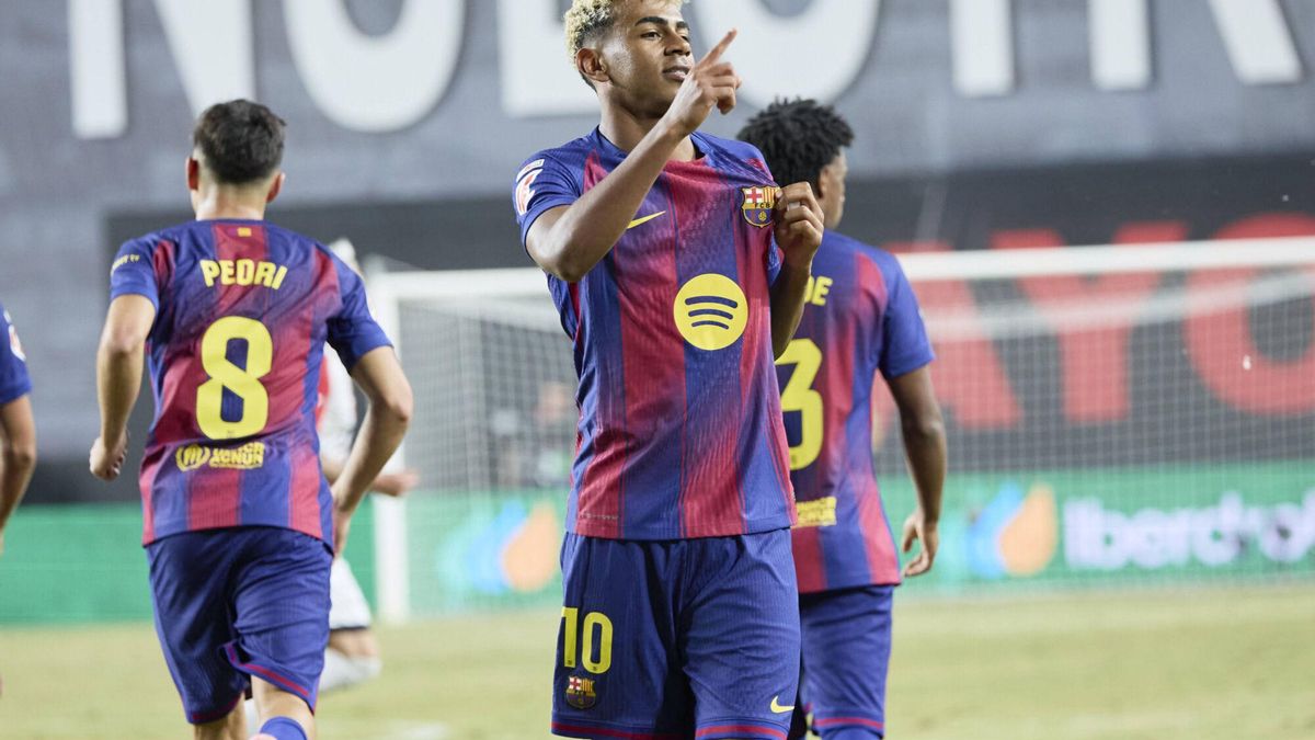 Lamine Yamal has promised to change his celebration if his team loses.