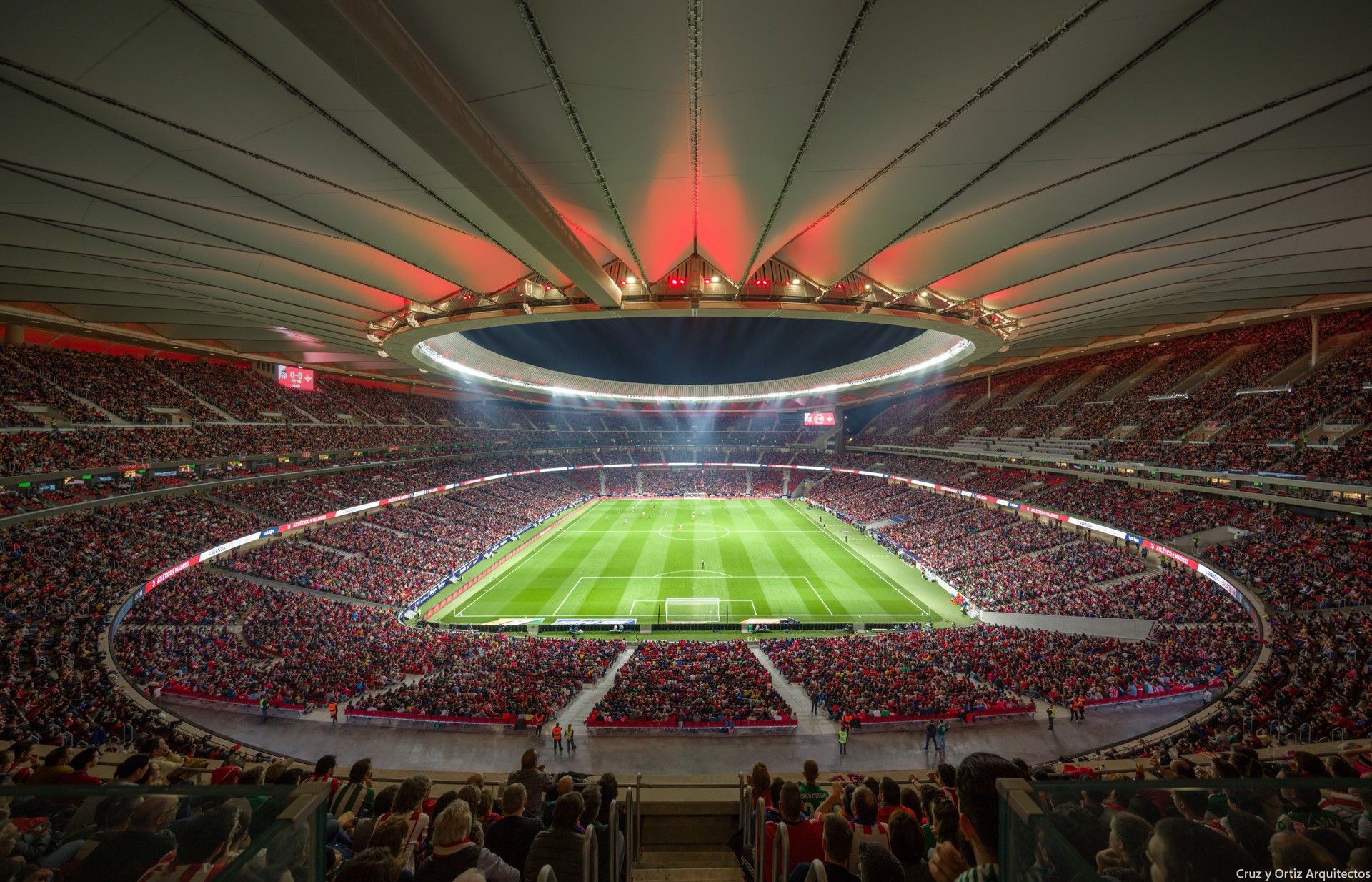 The Metropolitano is one of Spain's premier stadiums.