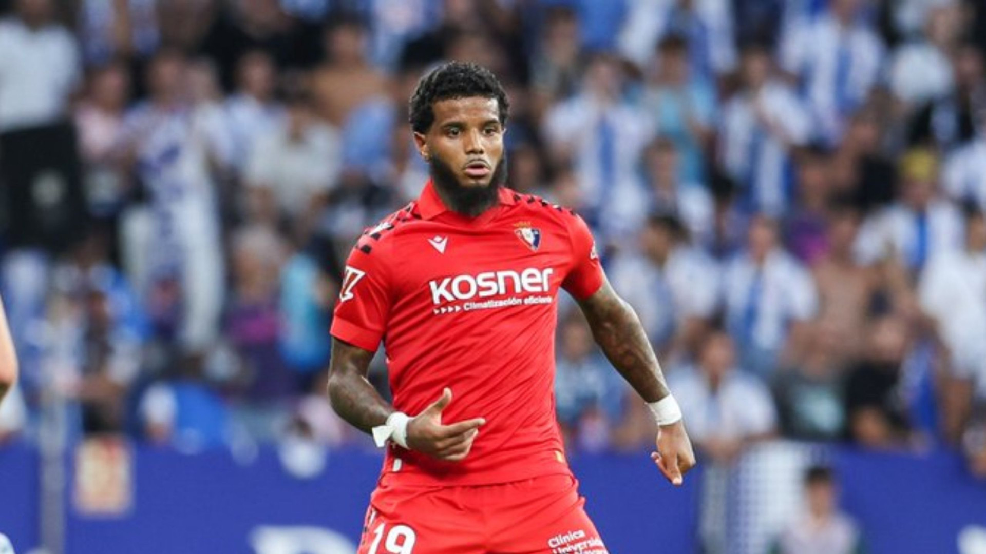 Rosier in action for his new side.
