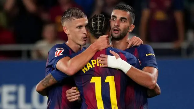 Dani Olmo and Ferran Torres
