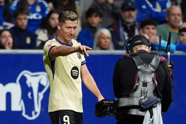 Lewandowski could leave Barcelona next summer.
