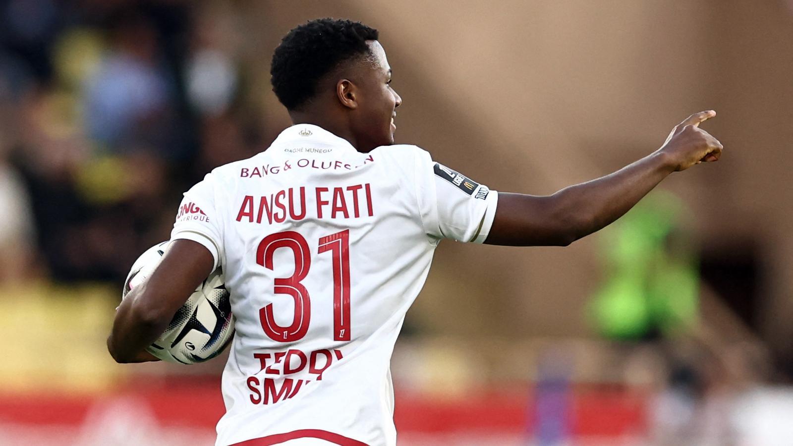 Fati has shown some form in front of goal.