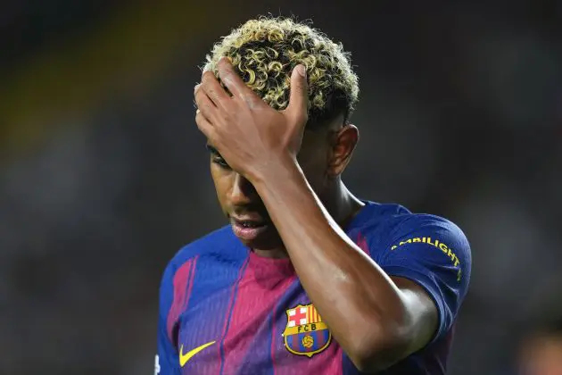 Lamine Yamal's groin issues continue.