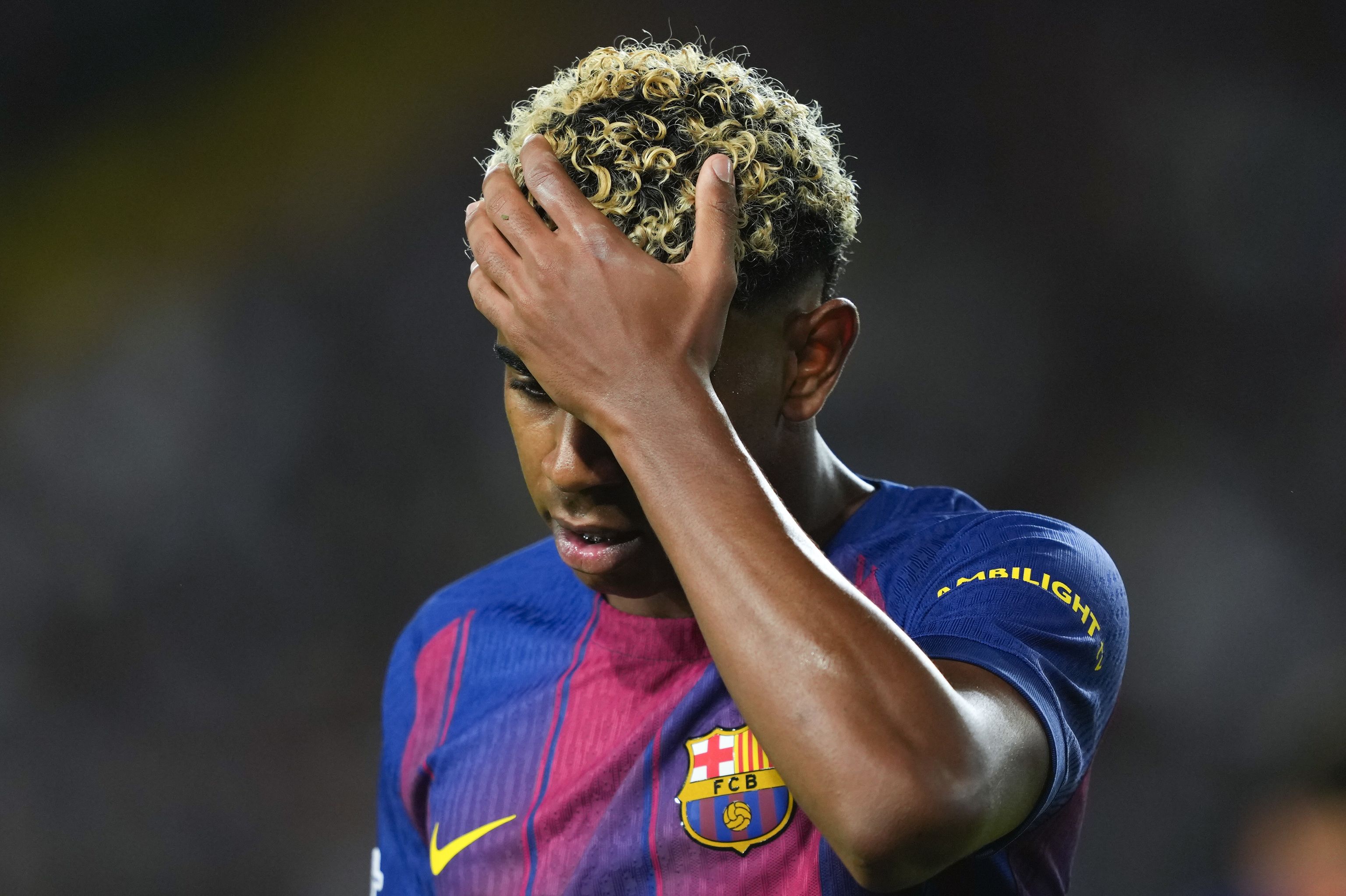 Lamine Yamal's groin issues continue.