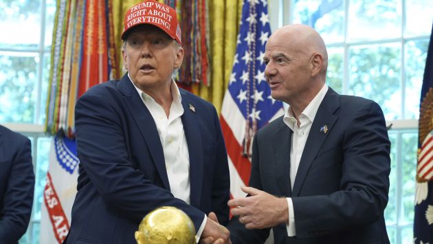 Infantino has allied himself to Donald Trump.