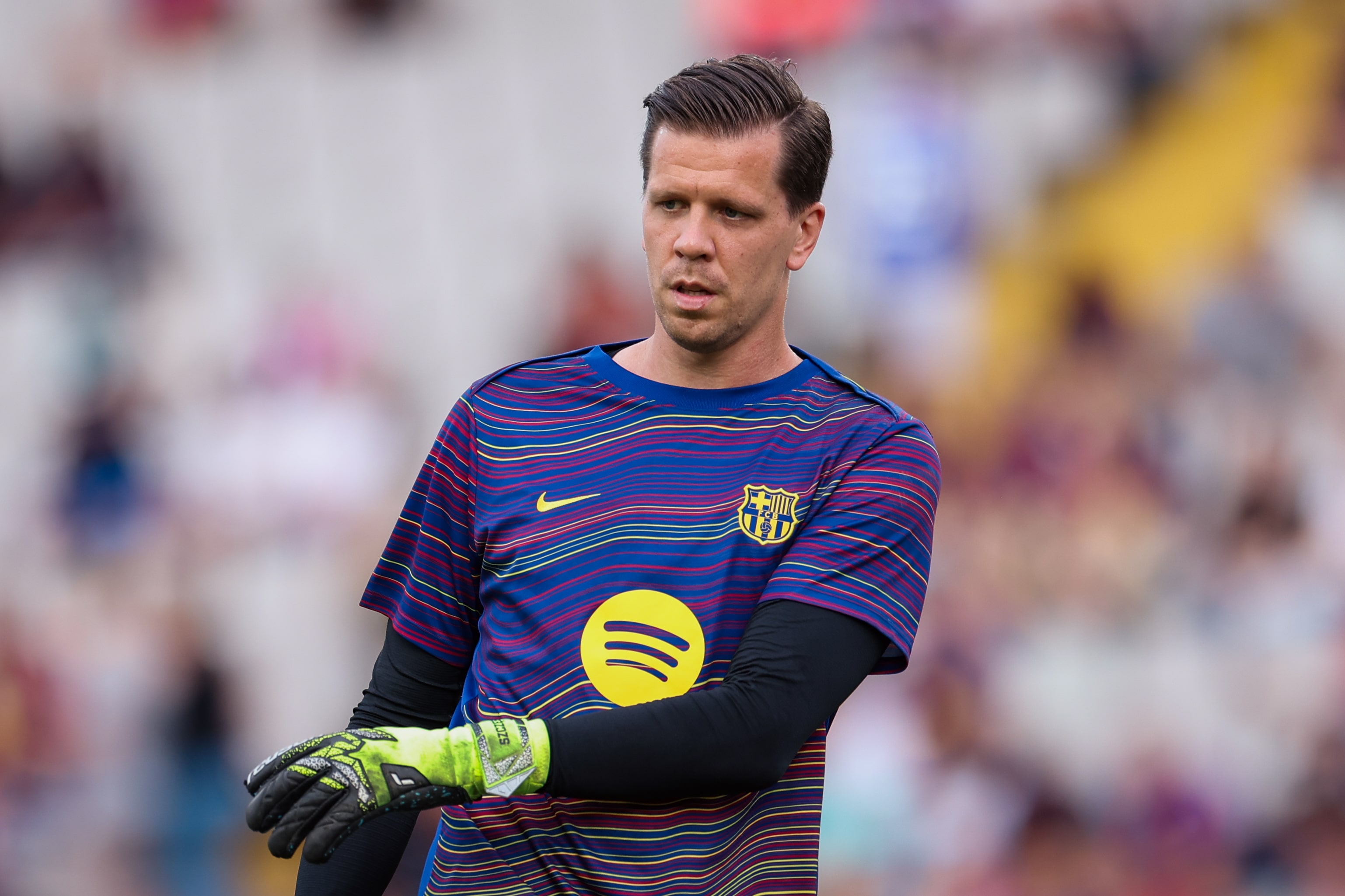 Szczesny could be playing his last season at Barcelona.