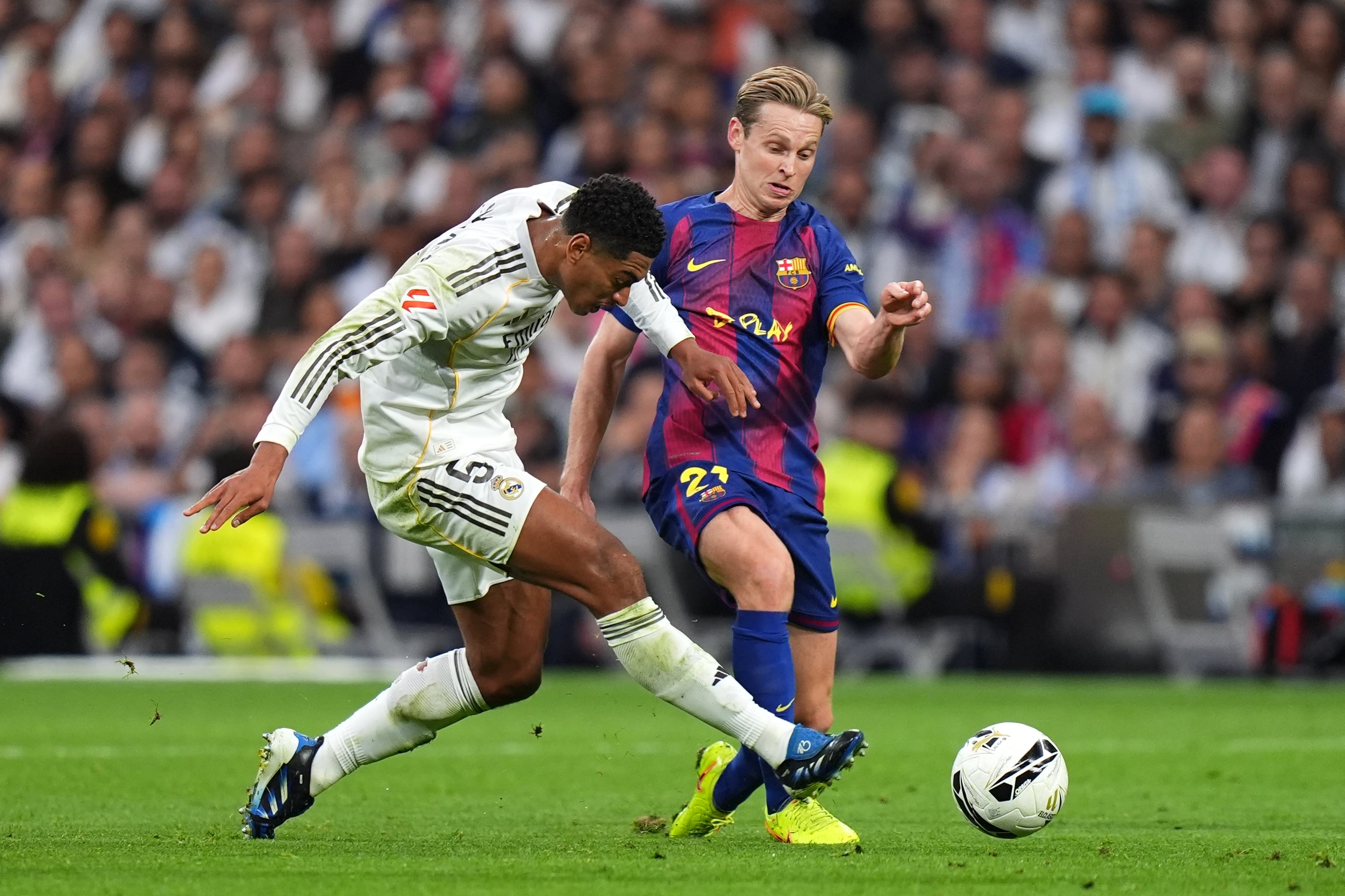 De Jong was one of the players rested.