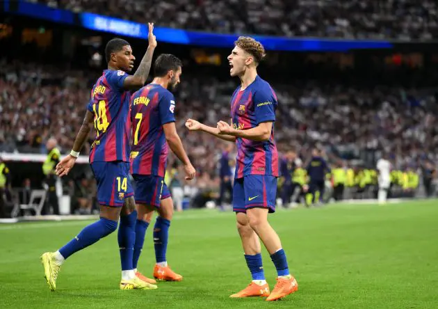 Rashford has been effective for Barcelona.