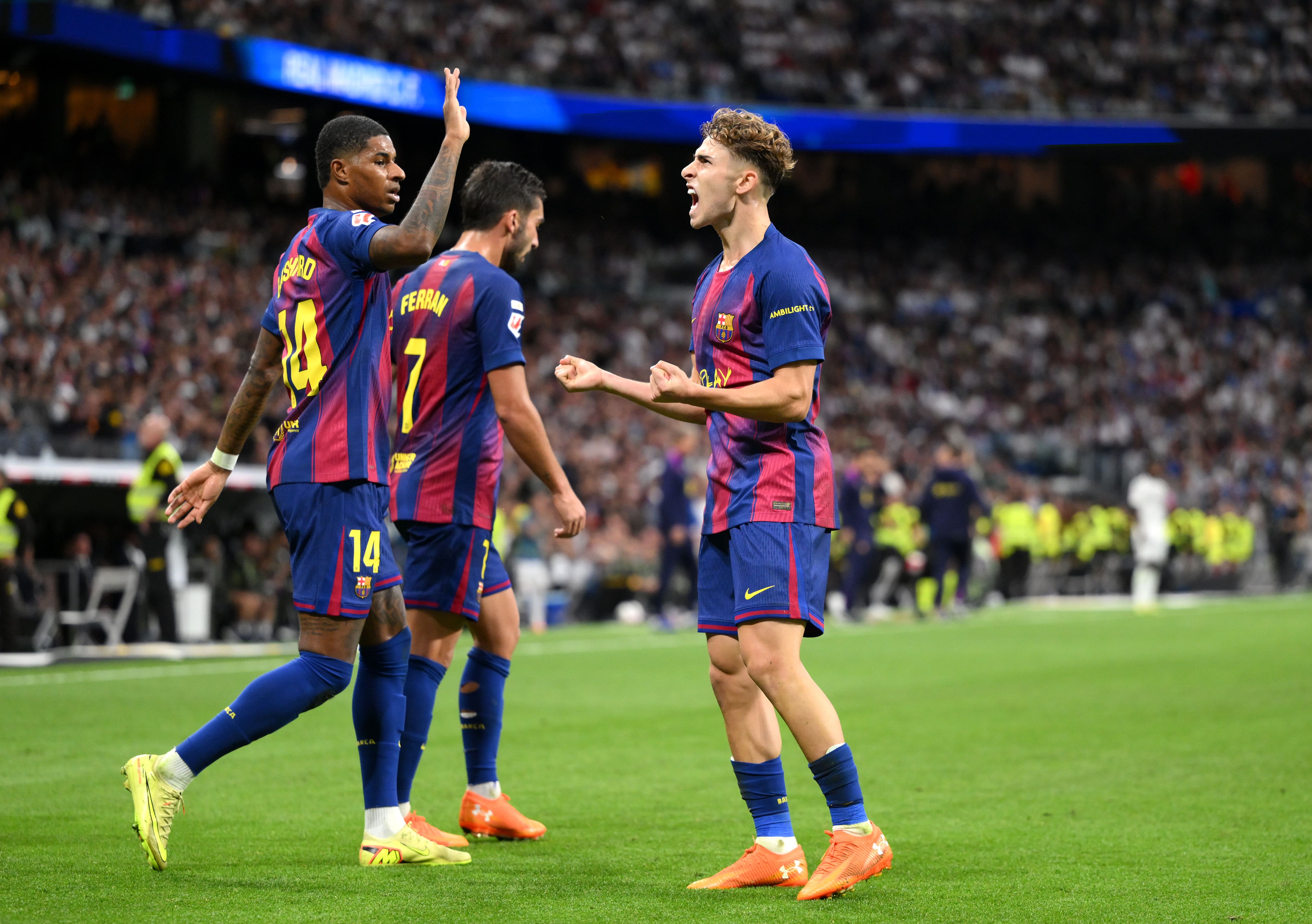 Rashford has been effective for Barcelona.