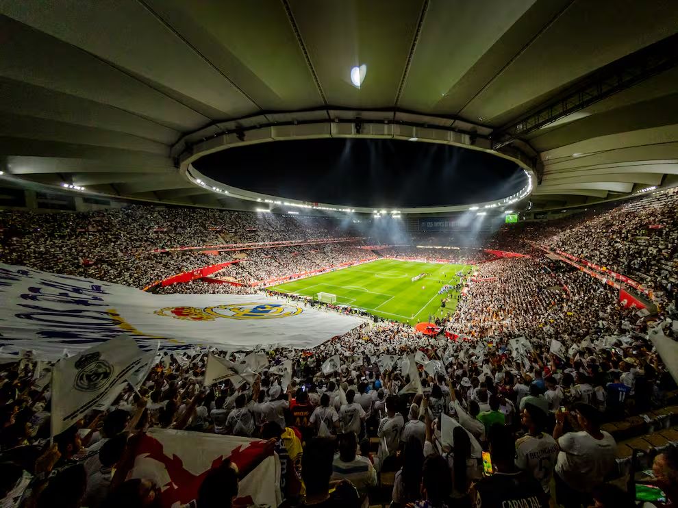 La Cartuja during the Copa del Rey final.