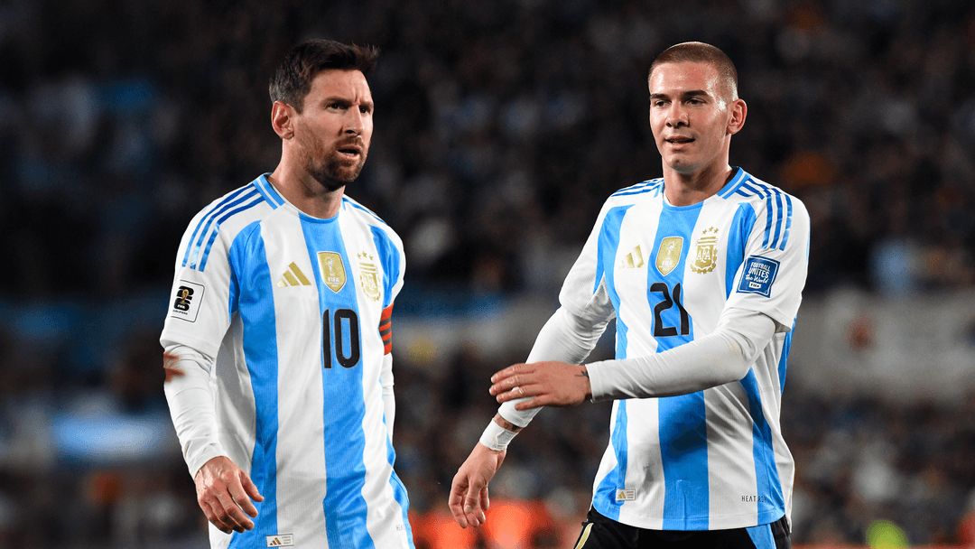 Mastantuono believes Messi is the best in the world.