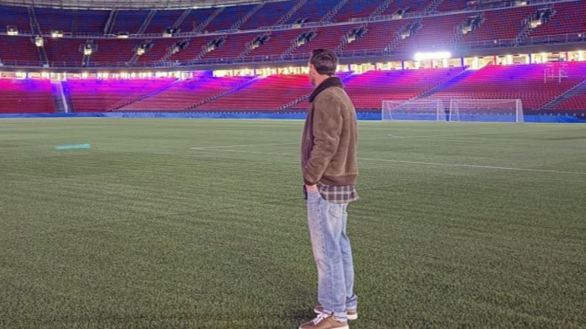 Messi on his return to Camp Nou.