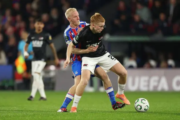 Smit in action for AZ Alkmaar.