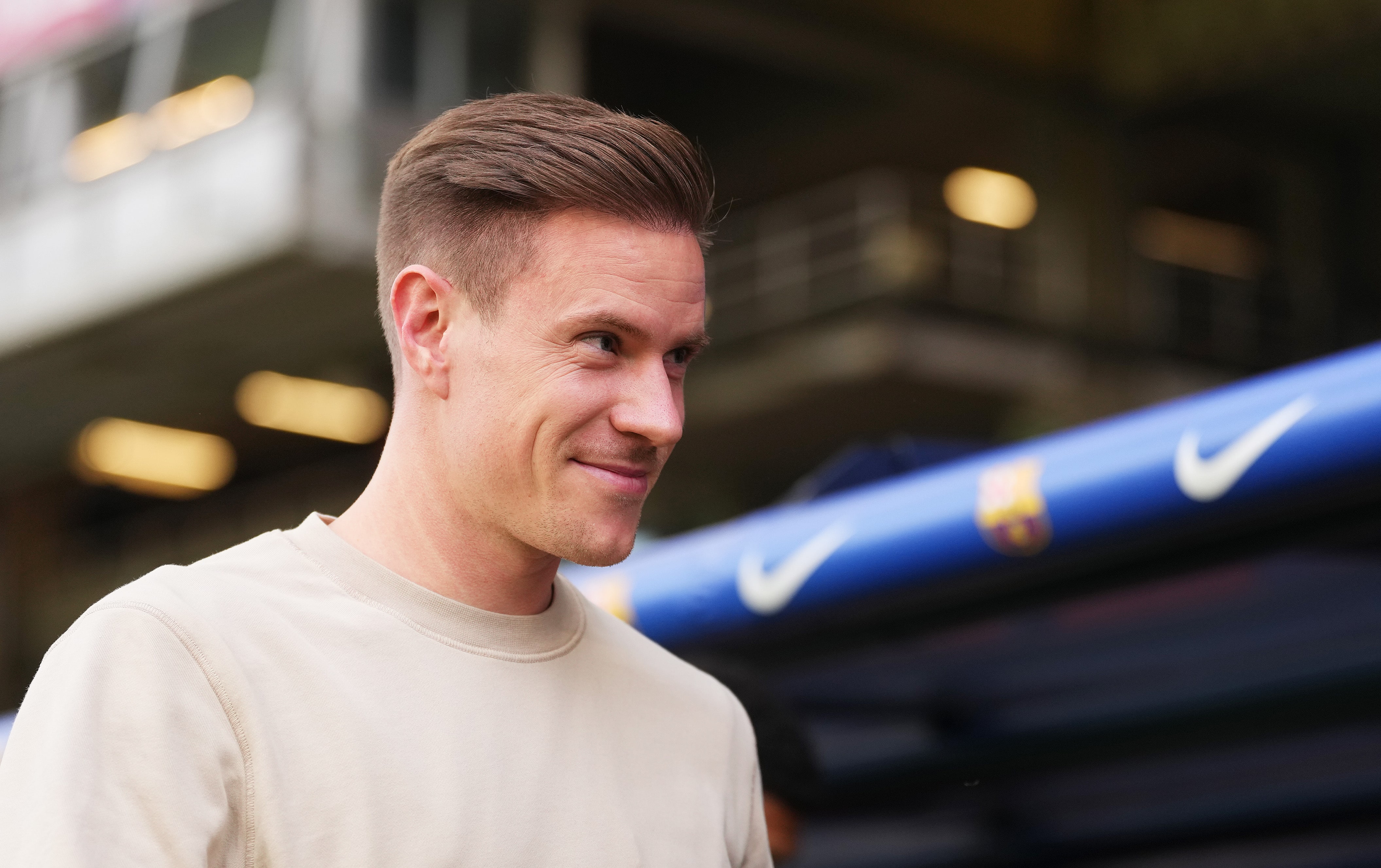 Ter Stegen has a tricky decision to make.
