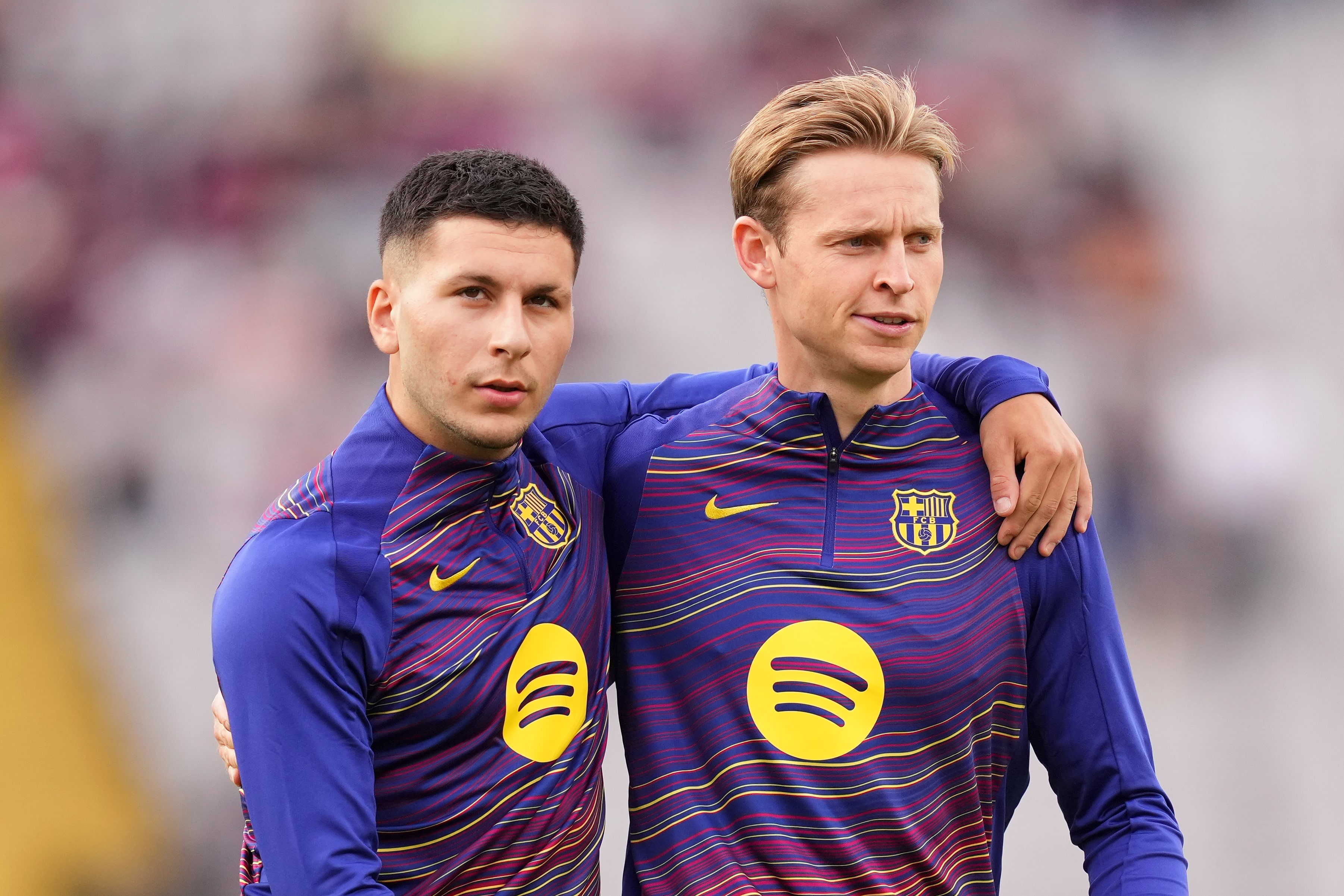 De Jong will miss significant time.
