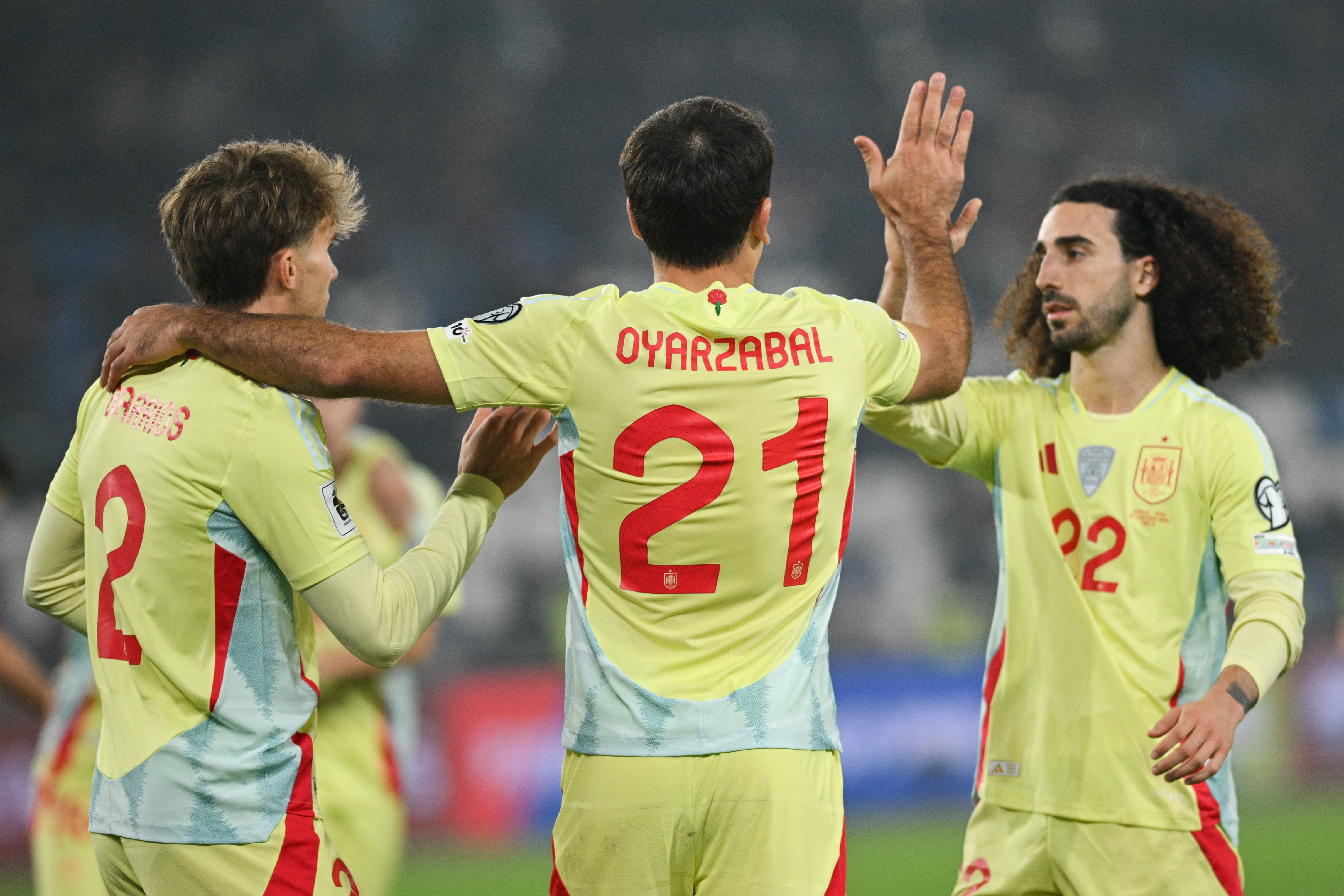 Oyarzabal continues his fine form for Spain.